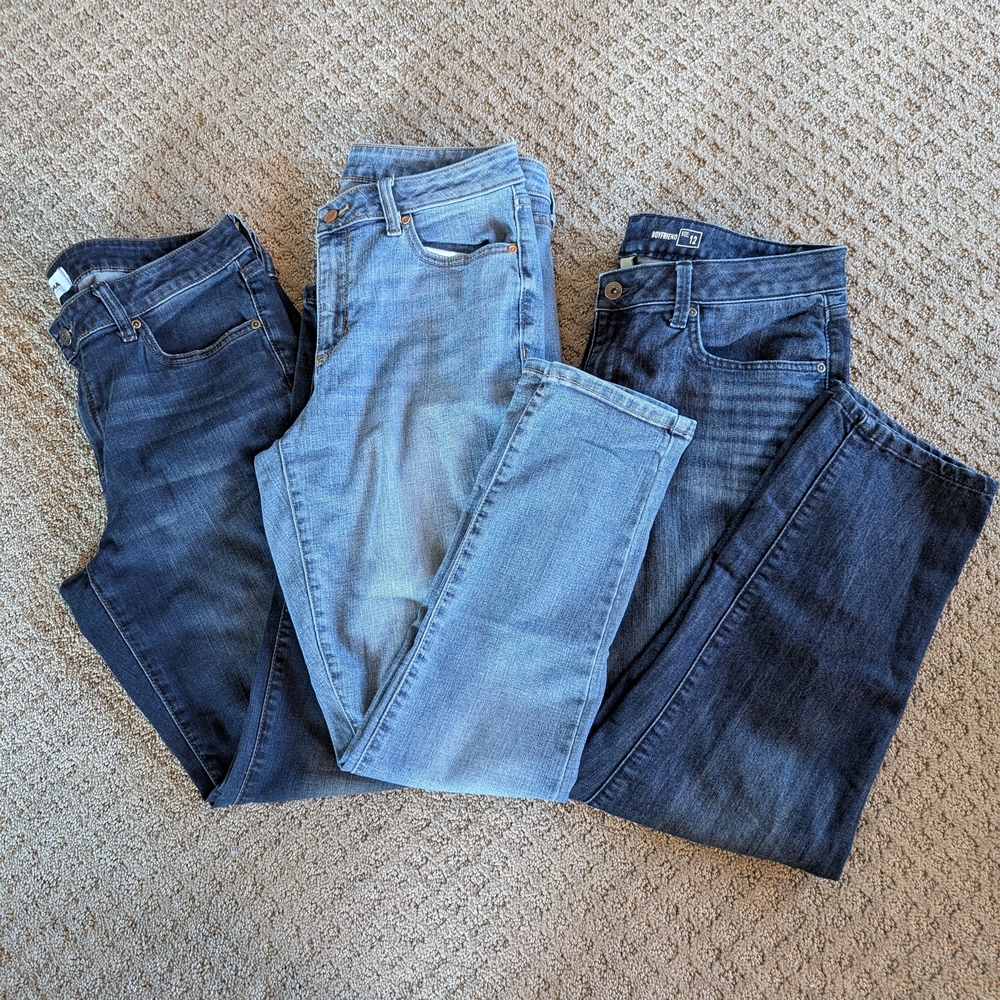 Women's Blue Jeans Set